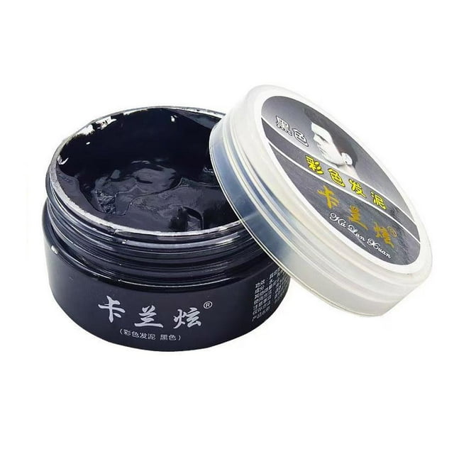 100g Hair Color Wax Unisex DIY Mud Dye Cream Temporary Modeling 9 Colors