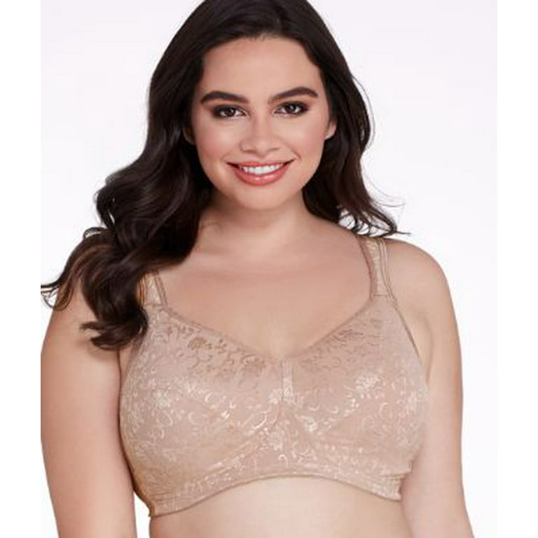 Womens 18 Hour Stylish Support Wirefree Bra, Style 4608 