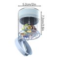 thumbnail image 5 of 7 Days Travel Pillbox, Durable, Large Capacity, Multi-Purpose Organizer for Medications and Small Items, 5 of 5