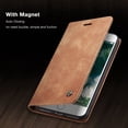 thumbnail image 4 of iPhone 8 Plus Wallet Case, iPhone 7 Plus Case,Shockproof Premium Leather Magnetic Flip Folio Stand Protective Cover For Apple iPhone 8 Plus/7 Plus 5.5 inch,Brown, 4 of 8