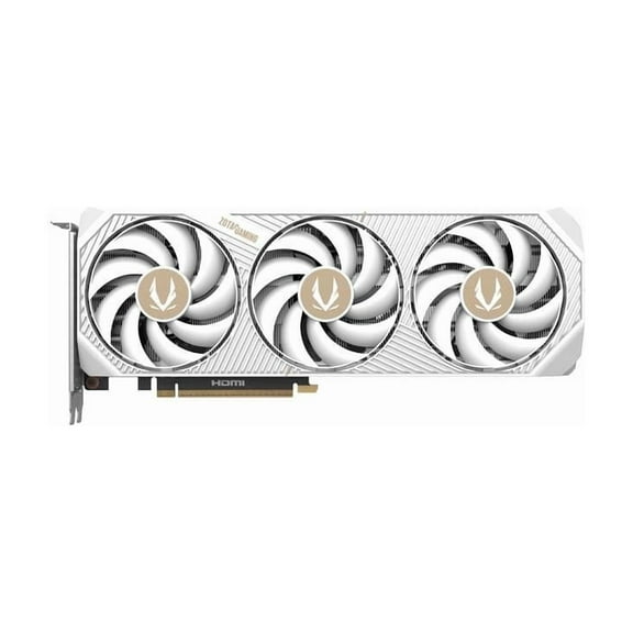 ZOTAC AMP GeForce RTX 5070 12GB 192-Bit GDDR7 PCI Express 5.0 x16 Graphics Card RTX 5070 AMP White Edition ZT-B50700FQ-10P