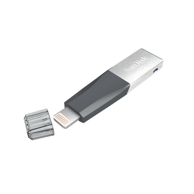 SanDisk 32GB iXpand USB 3.1 Lightning Flash Drive for your iPhone and iPad  - SDIX40N-032G-AW6NN 
