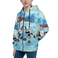 thumbnail image 2 of Cuphead Logo Teen Sweatshirts Hoodies Youth Hooded Hoody Fashion Zipper Coat For Boys And Girls, 2 of 7