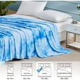thumbnail image 7 of ALANDA Cooling Blanket Queen Tie Dye, Double-Sided [Cooling/Cotton] Soft Breathable Lightweight Summer Blanket for Bed Sofa Travel Adult Kids Hot Sleeper Blue 79" x 86", 7 of 7