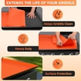 thumbnail image 4 of "36" Heavy-Duty Silicone Griddle Mat for Grills – Food-Grade Rust & Grease Shield, All-Season BBQ Protection Cover", 4 of 8