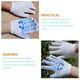 thumbnail image 5 of GOOHOCHY 3 pares de guantes de trabajo de algodón de poliéster guantes protectores protectores de mano para niños, 5 of 7