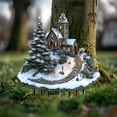 thumbnail image 4 of Christmas Eve forest Snowhouse Acrylic Garden and Sunlight Catcher Outdoor Courtyard Decoration, 4 of 6