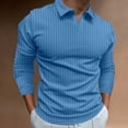 thumbnail image 1 of Qiopertar Liquidation à Moins de 5$ Chemise Décontractée Unie à Col Rabattu Manches Longues en Solde Accès Anticipé, 1 of 8