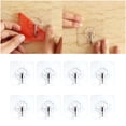 thumbnail image 2 of Miangastore Transparent Wall Hanging Hanger 20Set Abs Material Water And Oil Proof, 2 of 8