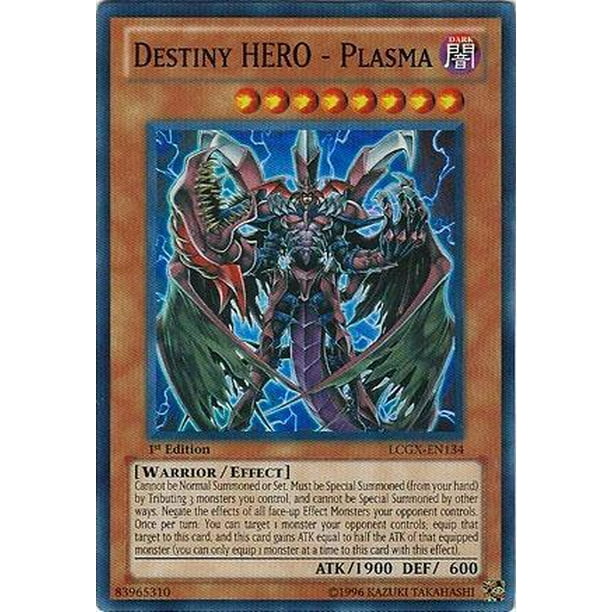 Yugioh Legendary Collection 2 Destiny Hero Plasma Lcgx En134 Walmart Com Walmart Com