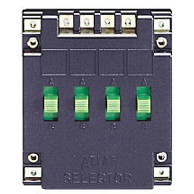 Báscula Atlas HO & N con selector de trenes para 2 trenes con 4 interruptores