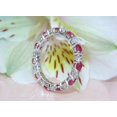 thumbnail image 4 of HeartsAndYou 3ct Round Cut Natural Ruby Moissanite Full Eternity Band 14k SOLID White Gold, 4 of 9