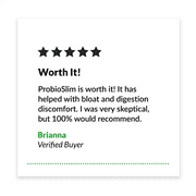 ProbioSlim Probiotic and Weight Loss Supplement for Women and Men with Probiotics, Burn Fat, Lose Weight, Reduce Gas, Bloating, Constipation, and Support Digestive Health, Force Factor, 60 Capsules