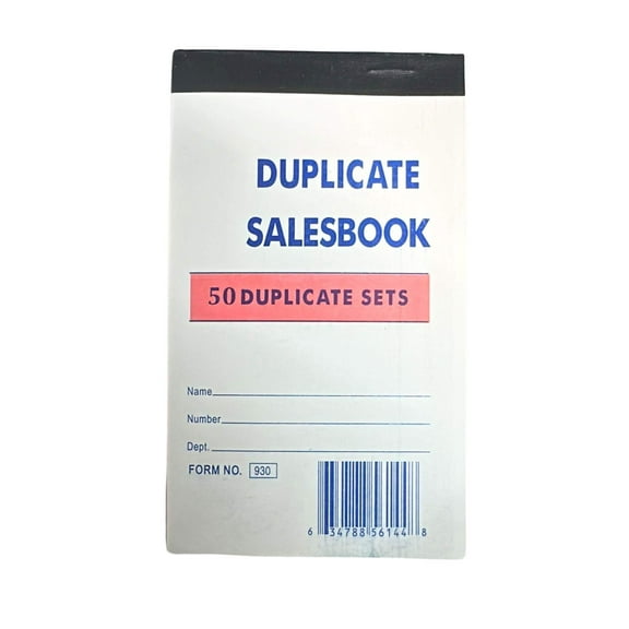 Duplicate Sales Book: 50set