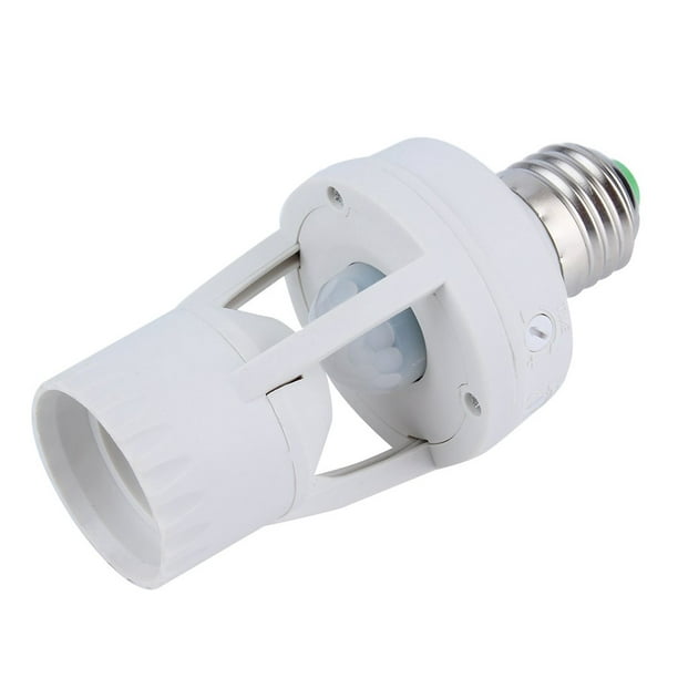 Acheter E27 lumière LED intelligente ampoule de capteur infrarouge humain  ampoule de détection de corps lampe de veilleuse à économie d'énergie avec  ampoule à induction de capteur de mouvement