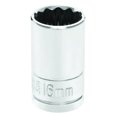 thumbnail image 3 of Juego de Dados Performance Tool W32800 de 9 Piezas con Accionamiento de 1/2" y 12 Puntas, 3 of 9