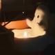 thumbnail image 2 of Lindo Fantasma Perfumado Portavelas Resina Halloween (estilo B), 2 of 5