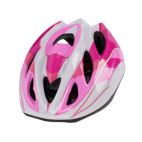 Casco de bicicleta para niños con protección, portátil y elegante, para patinar. rosa