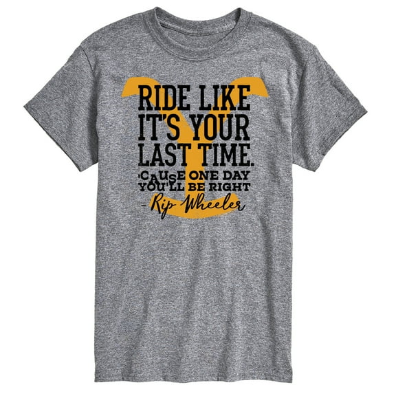 Yellowstone - Ride Like It's Your Last TI'me - Men's Short Sleeve Graphic T-Shirt