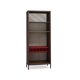 thumbnail image 2 of Vitrina Moderna Mdf Detalles En Rojo Ideal Para Sala O Comedor rojo, 2 of 5