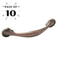 thumbnail image 4 of Mascot Hardware Wide Footed 3 In. (76Mm) Antique Copper Drawer Pull - Pack of 10, 4 of 5