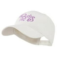 thumbnail image 2 of Paris Design Word Embroidery Cap - White OSFM, 2 of 5