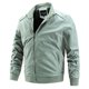 thumbnail image 1 of AIOPESON, novedad, chaquetas rompevientos para hombre de otoño e invierno, chaqueta deportiva informal de negocios para hombre, chaqueta ajustada sencilla y sólida para hombre, ropa para hombre AIOPESON chaqueta de poliéster, 1 of 7