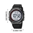 thumbnail image 3 of Rewenti Men'S Digital Watch Student Multi-Functional Alarm Watch Water-Resistants Sports Digital Wristwatch, 3 of 6