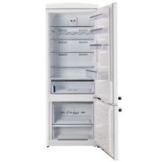 Unique Appliances Classic Retro 17 cu ft Bottom Freezer Refrigerator, Marshmallow White