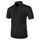 thumbnail image 4 of Camiseta informal de manga corta estampada para hombre - Tejido suave y transpirable - Diseño elegante para el día a día en verano - Fácil de cuidar, 4 of 5