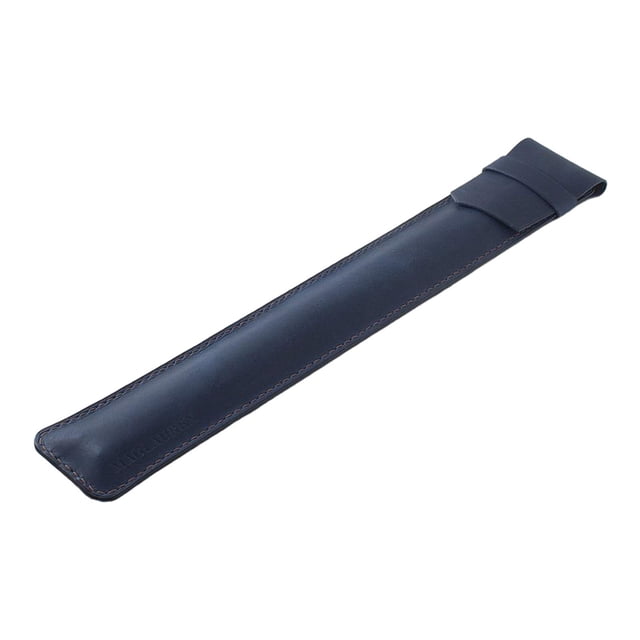 Bolsa de Almacenamiento Hugo para Baquetas Estuche de Cuero para Suministros de Conciertos Azul