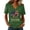 #271Green, variant on 250 Anniversary USA V Neck Shirt for Women 250th Birthday Patriotic American Flag T-Shirt