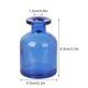 thumbnail image 3 of Botella de aromaterapia de flores secas sin fuego botella de aceite esencial de vidrio de gran barriga botella de aromaterapia de purificación de aire 100ML azul, 3 of 10