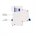 thumbnail image 5 of TOB1-63H Interruptor de Transferencia Manual, 63 A, 2P+2P, CA, Doble Potencia, MCB, 50 Hz/60 Hz, 5 of 5