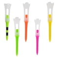 thumbnail image 5 of SPRING PARK 2Pcs Double-layer Low Resistance Golf Tees, Golfing Tees Multiple Colors, Tall Golf Tees Bulk Reduce Side Spin and Friction, 5 of 7
