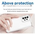 thumbnail image 2 of Case for Samsung Galaxy A33 Case Slim Dropproof [Defend from Drop/Scratch/Slip/Fingerprint] Clear Acrylic Hard Back Soft TPU Bumper Hybrid Phone Cover for Samsung A33 5G-Crystal Clear, 2 of 16