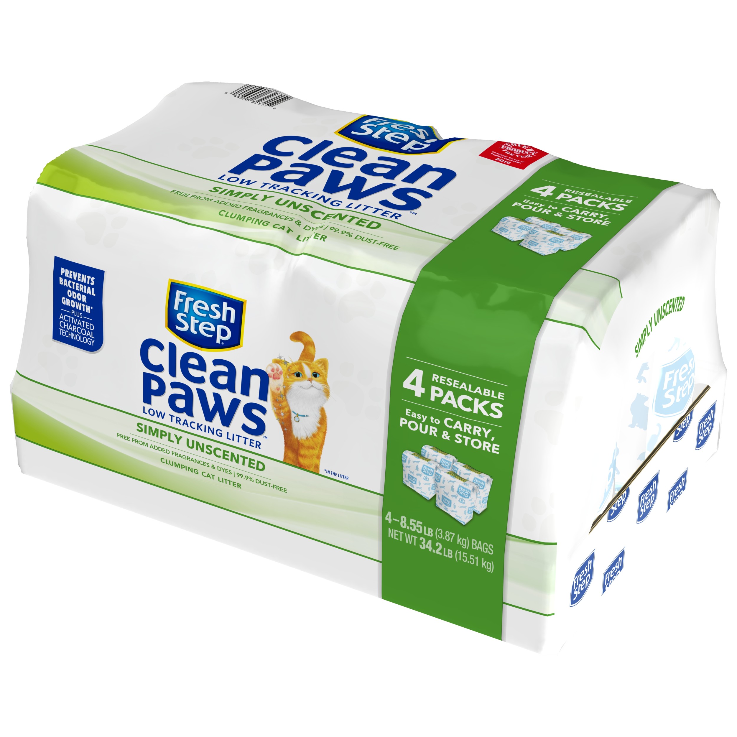 fresh step low tracking cat litter