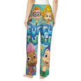thumbnail image 3 of Bubble Guppies Women's Pajama Pants Lounge Daily Novelty Cozy Sleep Bottoms Pants Sleepwear With Pockets, 3 of 8