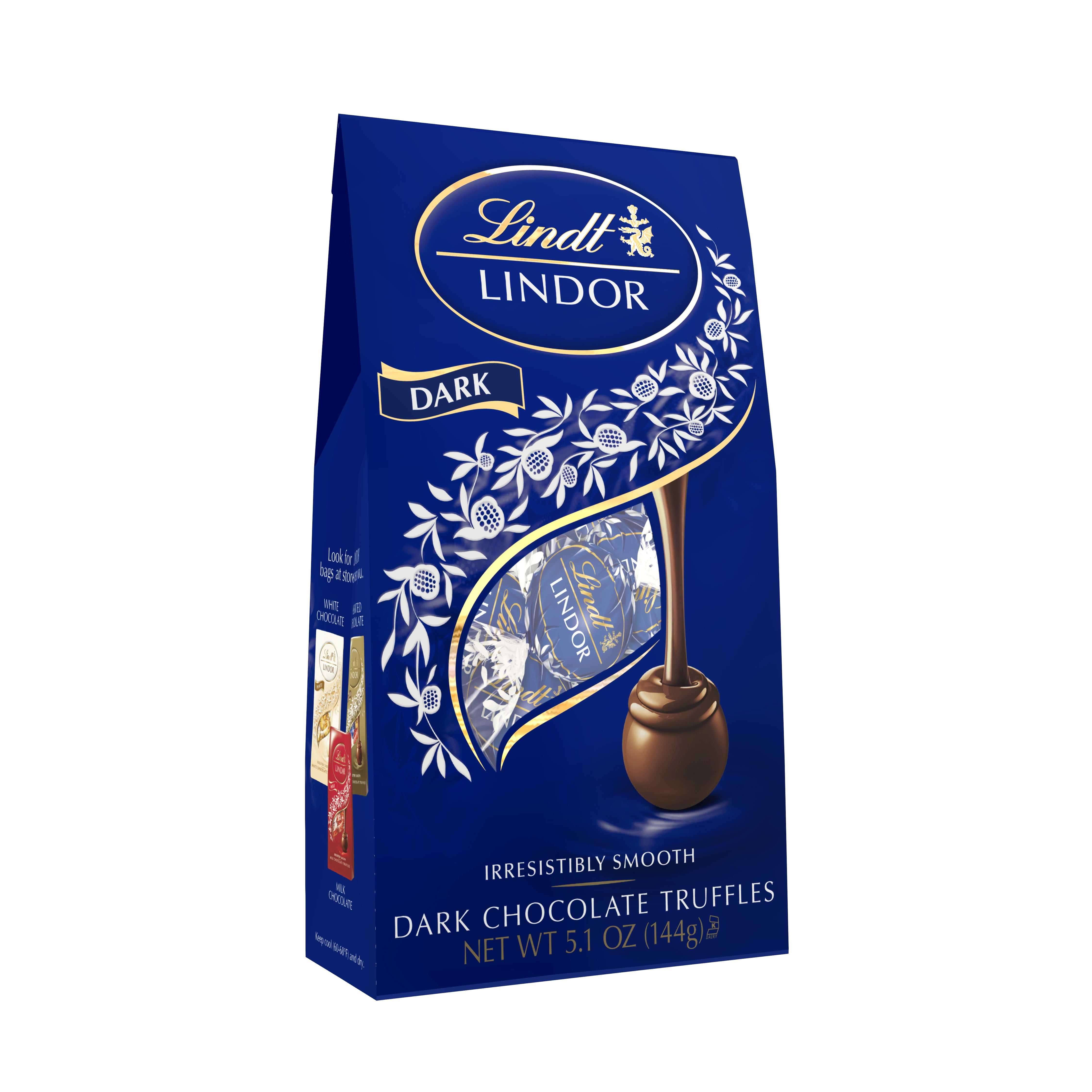 Lindt Truffles Dark Chocolate Bag, 5.1 Oz