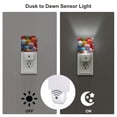 thumbnail image 3 of Fuzoiu Easter Eggs Print Dusk to Dawn LED Night Light with Light Sensor, Energy-Efficient Touch-Safe Night Lamp for Home, Office, and Kids' Rooms-UK, 3 of 7