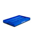 thumbnail image 3 of CleverMade Bacs de Rangement Empilables Durables 46L, Bleu Royal (3-Pack), 3 of 7
