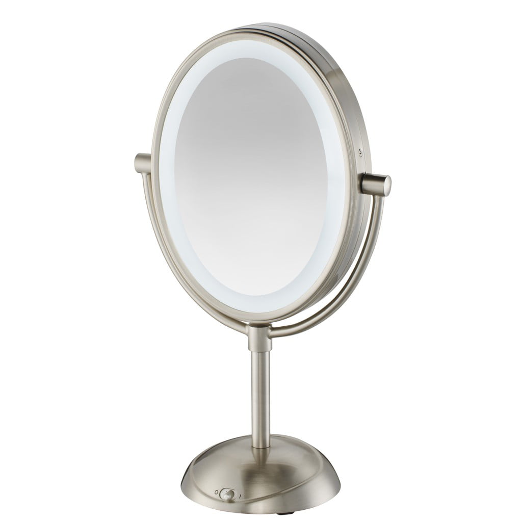 Conair Double Sided Lighted Vanity, How To Replace Bulb In Conair Lighted Makeup Mirror