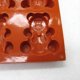 thumbnail image 1 of Rose Flower 8 Holes Cartoon Bear Cake Silicone Mold, DIY Baking Tool, 29*17*1.1cm, 1 of 4