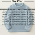 thumbnail image 3 of JTSRKL Girls Fleece Warm Shirts Loose Fit Casual Fall Winter Thick Sherpa Lined Long Sleeve Mock Turtleneck Pullover Sweatshirts Tops White 12-13 Years, 3 of 5