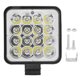 thumbnail image 1 of Lámpara impermeable brillante IP67 de la luz de trabajo cuadrada de 48W 16LED para el barco del camión de la motocicleta del coche, 1 of 5
