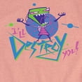 thumbnail image 3 of Invader ZIM - ZIM Screaming I'll Destroy You - Retro Style - Toddler And Youth Girls Short Sleeve Graphic T-Shirt, 3 of 5