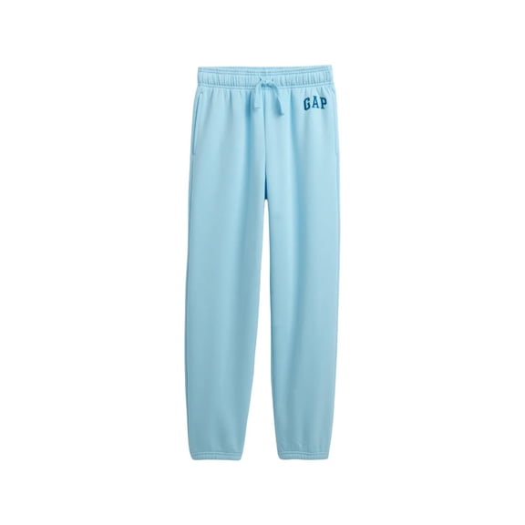 Pantalones Jogger de Buzo para Niños GAP Heritage Logo Azul Talla S