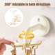 thumbnail image 4 of Ganchos de cocina giratorios de 360° con 6 garras giratorias, adhesivos para colgar utensilios de cocina, herramientas, toallas y cuchillos., 4 of 6