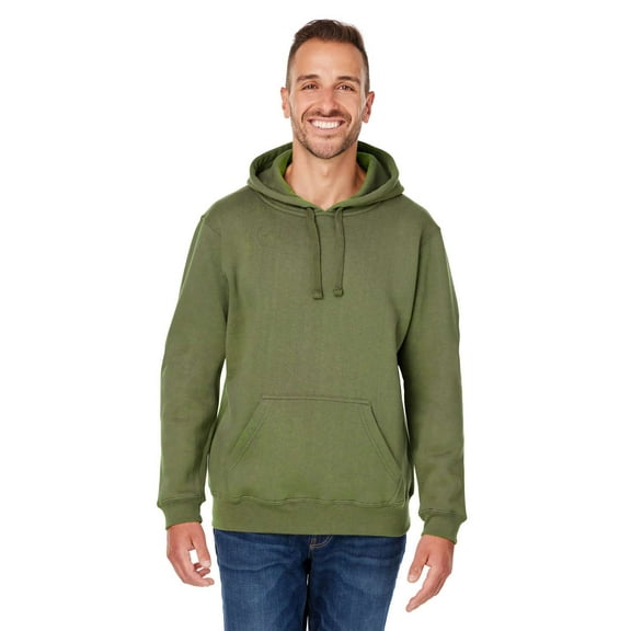J America JA8824 Adult Premium Fleece Pullover Hooded Sweatshirt