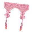 thumbnail image 4 of Cinturón de liga Soledad Rosado Liguero de encaje para mujer, 4 of 10
